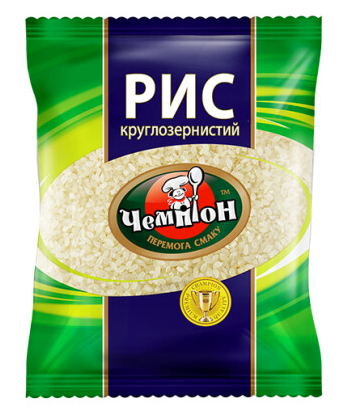 Рис круглий ЧЕМПІОН, 800 г